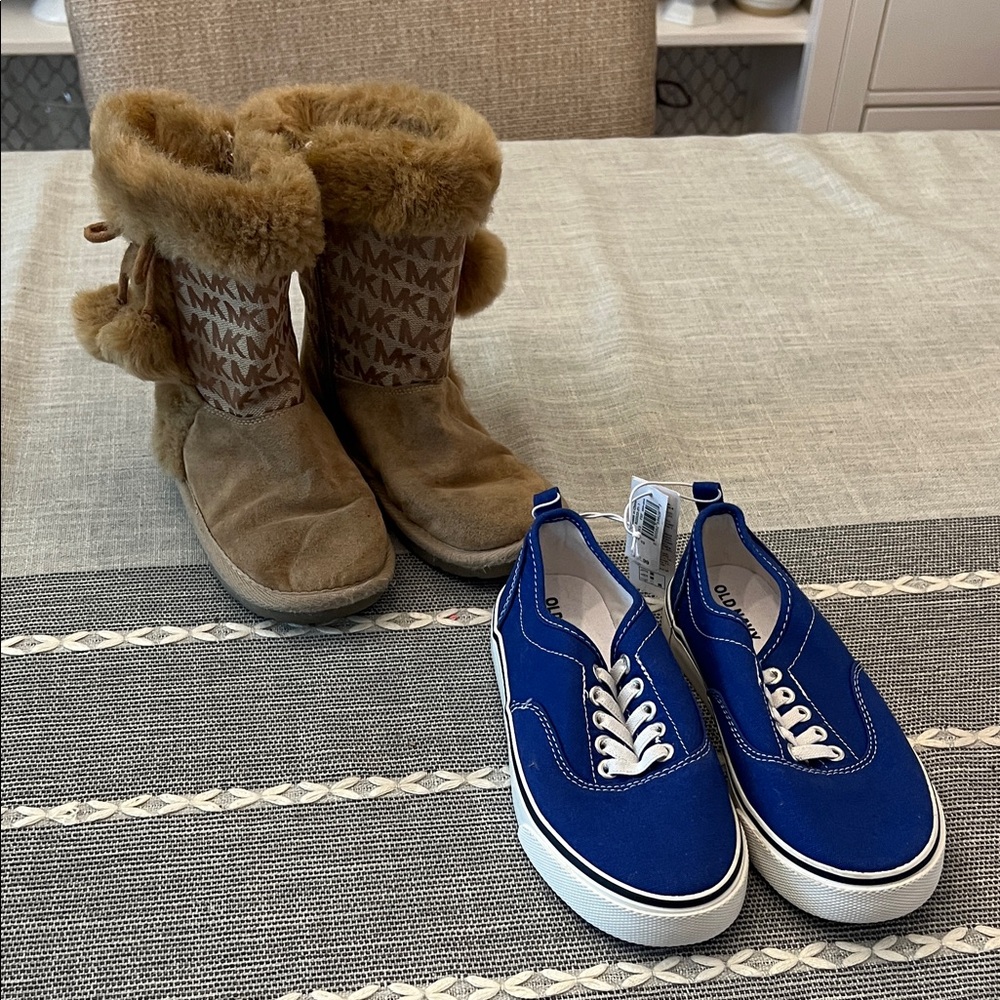 Michael Kors Tan Kids Boots